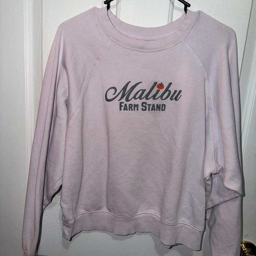 Old-navy Women's Purple and White Sweatshirt